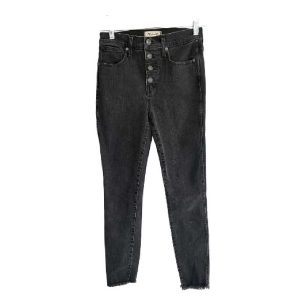 Madewell Black High-Rise Skinny Jeans Size 26